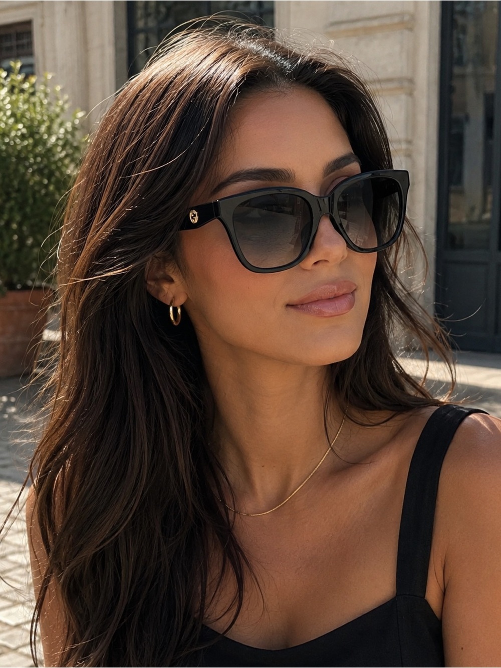 NEW Gucci 56MM square sunglasses